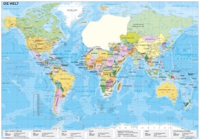 Die Welt, politisch, magnetisches XXL-Puzzle