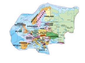 Die Welt, politisch, magnetisches XXL-Puzzle