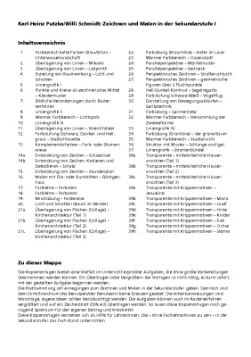 Zeichnen und Malen in der Sekundarstufe I