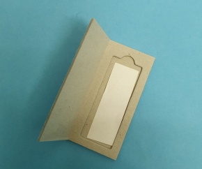 Mappe für 1 Mikropräparat, aus starker Pappe