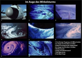 Transparentsatz Winterstürme, Hurrikans und Tornados