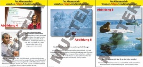 Transparentmappe Klimawandel - Ursachen, Folgen, Schutzmaßnahmen