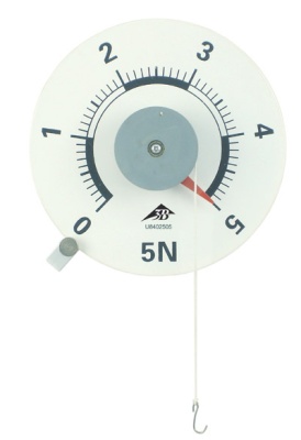 Kraftmesser mit runder Skala, 5N