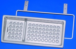 Schwamm und Kreideablage, für Tafelmontage