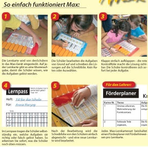 Max Lernkarten,  Fit für die Schule
