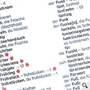 Schlag nach im Wörterbuch